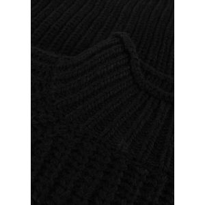 Notre-V Heavy Knit Top Truien & vesten Dames - Sweater - Hoodie - Vest- Zwart - Maat XS