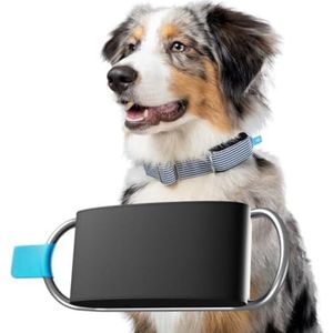 Tracker Hond - Tracker Huisdier - Tracker GPS Volgsysteem Hond - Tracker GPS Hond - Zwart