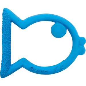 Lanco rubberen bijtspeeltje - Vis - blauw