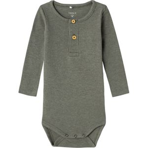 Name It Romper Kab Button Dusty Olive 68