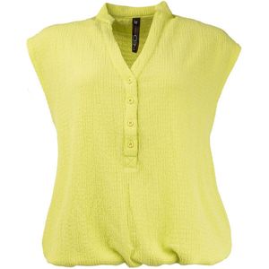 NED Top Lucie Sl Wavy Structure Tricot 24s2 U231 01 253 Lime Sherbet Dames Maat - M