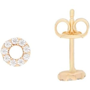 Glow 206.0509.00 oorknoppen goud goudkleurig 4,5mm