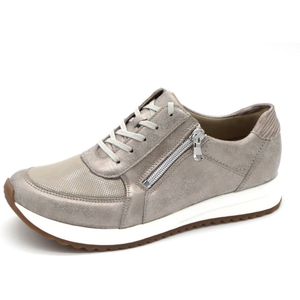 Waldläufer Orthotritt Dames Sneaker - 752H02-312-334 Beige - Wijdte H - Maat 7½ (41)