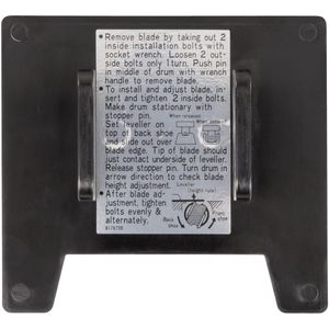 Makita 155270-7 Schaafbeitel afstelmal