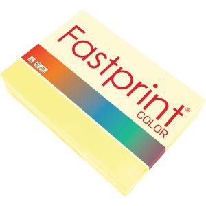 Kopieerpapier quantore colour a4 160gr geel | 5 stuks