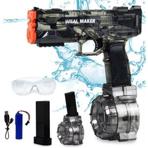 Elektrisch waterpistool - Terugslag effect - Zwart - Waterpistool elektrisch