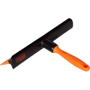 Steamteq - OrangeBrush - Handtrekker - Raamtrekker - 30 cm - met handgreep - Gemaakt van gerecycled kunststof - OB28243