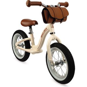 Janod - Metalen Bikloon Loopfiets - Vintage Beige