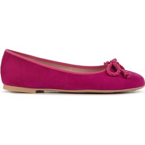 Pretty Ballerinas Ballerina's Dames / Damesschoenen - Suède - 50047 sue - Fuchsia - Maat 38