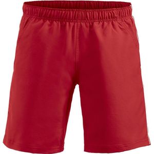 Hollis sport shorts rood/wit m