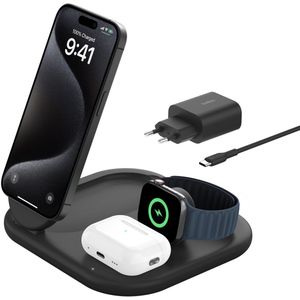 Belkin BoostCharge - Draadloos Opladen - Snel Opladen - Zwart