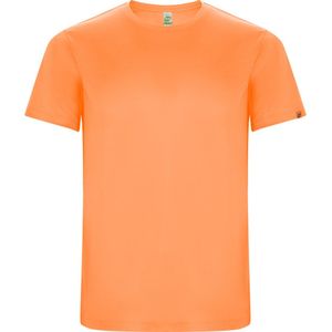 Fluor Oranje unisex ECO CONTROL DRY sportshirt korte mouwen 'Imola' merk Roly maat XL