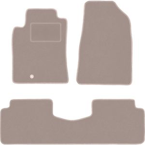 Beige velours matten voor: Toyota Camry V sedan (1996-2001)
