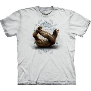 T-shirt Dhanurasana Sloth Beige 3XL