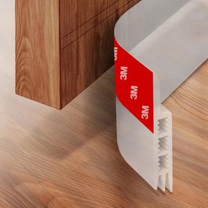 Nivard Tochtstrip - Tochthond - Windstopper - Deurborstel - Tochtband - Tochtstopper - Tochtkussen - Kussen Voor Deur - Draft Stopper - Transparant