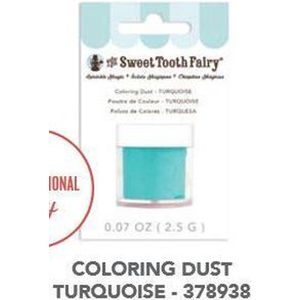 the Sweet Tooth Fairy turquoise kleur poeder voor Sprinkles