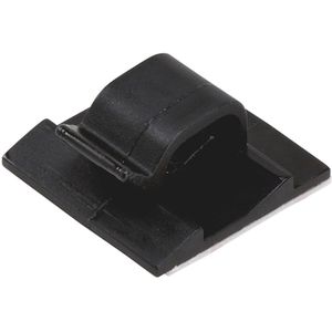 Wurth - Kabelklemmen, zelfklevend - Zelfklevende kabelklemmen x 25 st Lengte 26.7 mm