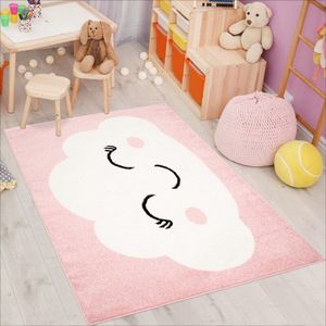 PLAYFUL PALS KIDS KINDERKAMER ROZE VLOERKLEED WOLK