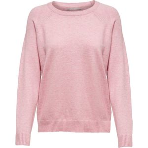 Only Trui Onllesly Kings L/s Pullover Knt Noo 15170427 Light Pink Dames Maat - S