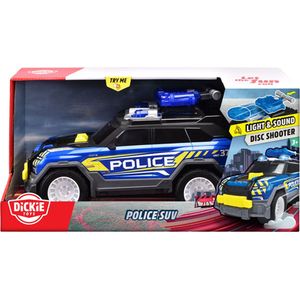 Dickie Toys - Politie SUV - Politiewagen - Drone - Licht en geluid - Vanaf 3 jaar