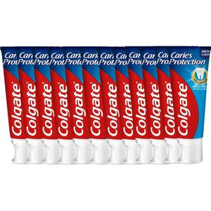 Colgate Tandpasta Protect Caries - 12 x 75 ml - Voordeelverpakking