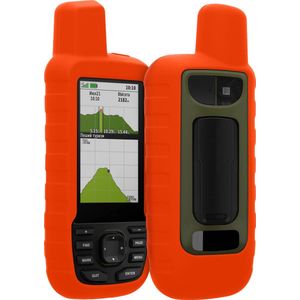 kwmobile Hoesje - Oranje - Voor Garmin GPSMAP 66sr/67