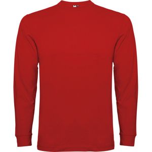 3 Pack Rood Effen t-shirt lange mouwen model Pointer merk Roly maat XL