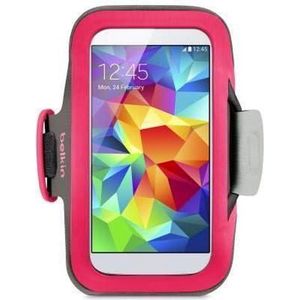 Belkin SlimFit Sportarmband voor Samsung Galaxy S5 - Roze