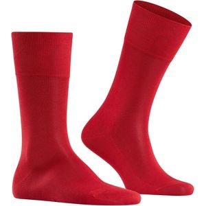 FALKE Tiago herensokken - rood (scarlet) - Maat: 47 - 48