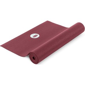 Yogamat Mudra Studio XL – Extra lange yogamat – voor beginners en voor beginners – getest op schadelijke stoffen op basis van Öko TEX 100, bordeaux