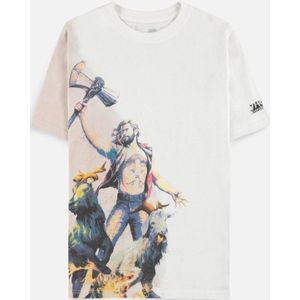 Marvel Thor - Love and Thunder Dames Tshirt - XL - Wit