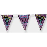 Neon party flags - Sarah