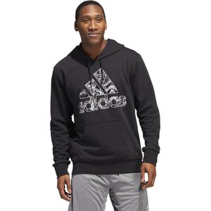 Adidas hoodie 2.0 print - Maat M - zwart