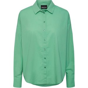 Pieces Blouse Pctanne Ls Loose Shirt Noos Bc 17133909 Absinthe Green Dames Maat - S