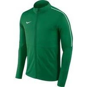 Nike Dry Park 18 Trainingsjas Heren Trainingsjas - Maat XXL - Mannen - groen/wit