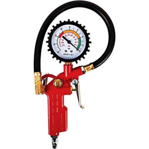 BarometerMeetapparaat voor Bandenspanning - Diameter van het Luchtgat 11 mm - Geschikt voor auto's, Vrachtwagens, Fietsen, en meer