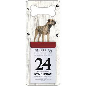 Scheurkalender 2024 Hond: Border Terrier