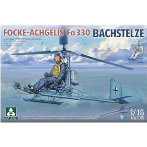 1:16 Takom 1015 Focke-Achgelis Fa 330 Bachstelze Plastic Modelbouwpakket