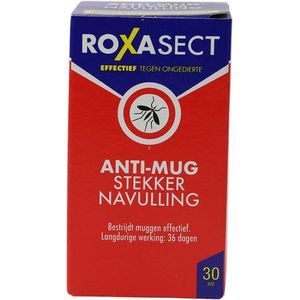 Roxasect muggen stekker navulling- 6 x 1 stuks voordeelverpakking