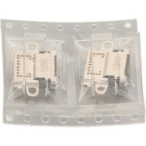 2-pack Oplaadpoort Vervanging voor Switch Lite - USB C Oplaadpoort - Accessoires - Oplader Socket Connector - Reparatieset - QC Getest .