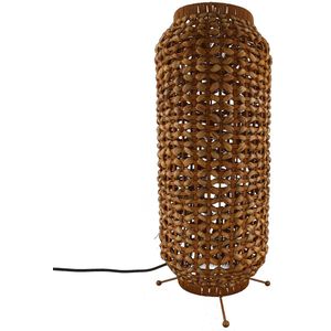 DKNC - Staande lamp Suluc - Waterhyacint - 22x22x58cm - Bruin