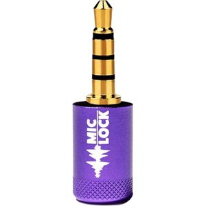 Mic-Lock Microfoon Blocker - Paars - Anti-afluister Hardware