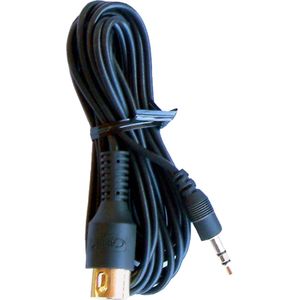 Cavus 3,5mm Jack stereo naar DIN 5pin kabel zwart - 3 meter