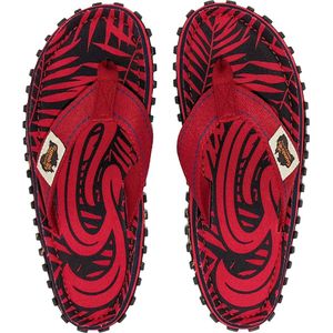 Gumbies Teenslippers | Unisex | Red G | Rood / Zwart | Maat 39