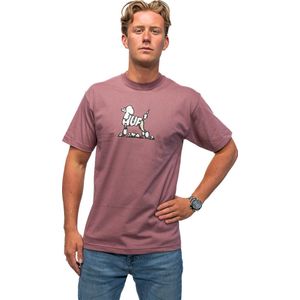 HUF Best In Show S/S Casual T-shirt Heren Paars S