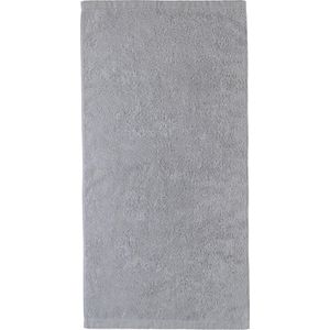 CAWÖ Lifestyle Uni Badhanddoek - Platina - 50x100