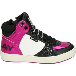 Replay Cobra 7cc Hoge sneakers - Meisjes - Roze - Maat 35