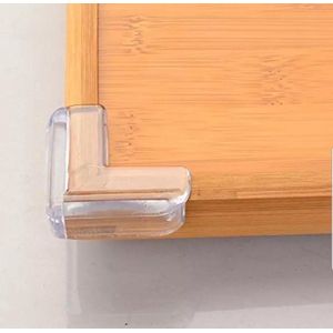 HoekBeschermer - Baby & Kind- 8 Stuks- Baby Veiligheid voor Kast en Tafel Toepasbaar - Veiligheid in huis - Stootrand - Hoekbeschemers Transparant - Stootstrip - Afmeting: 4 x 4 x 0.5 cm