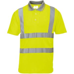 High-visibility poloshirt geel Portwest