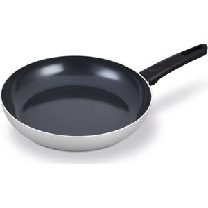 Brabantia INDU+ Koekenpan - Ø 30 cm - keramische antiaanbaklaag - Geschikt voor Inductie - 100% PFAS Vrij - Grijs